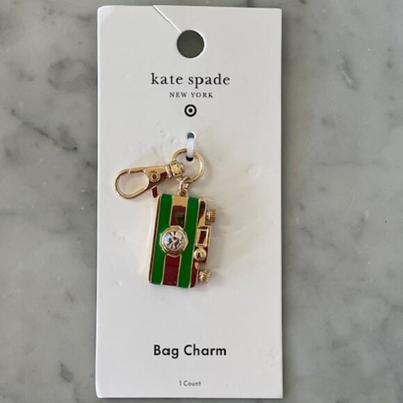 KATE SPADE Target Camera Bag Charm - Picture 1 of 12